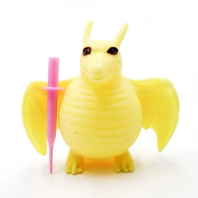 吹气恐龙应力缓解魔术球恐龙捏玩具 bobo 球减压乐趣玩具