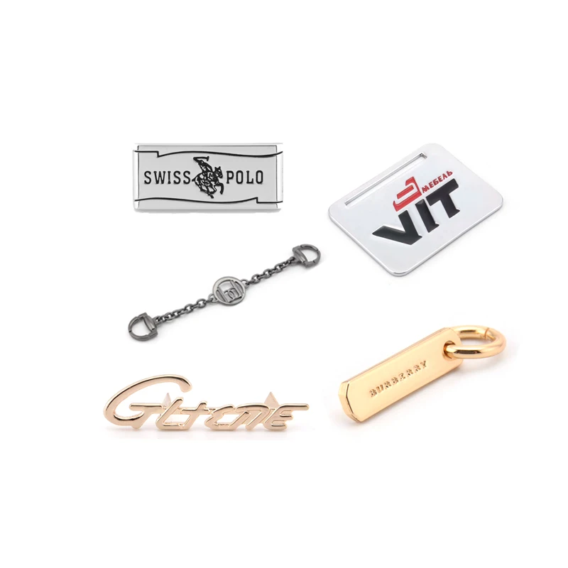 Custom 3d Logo Metal Bags Hardware Accessory Of Metal Production Buy