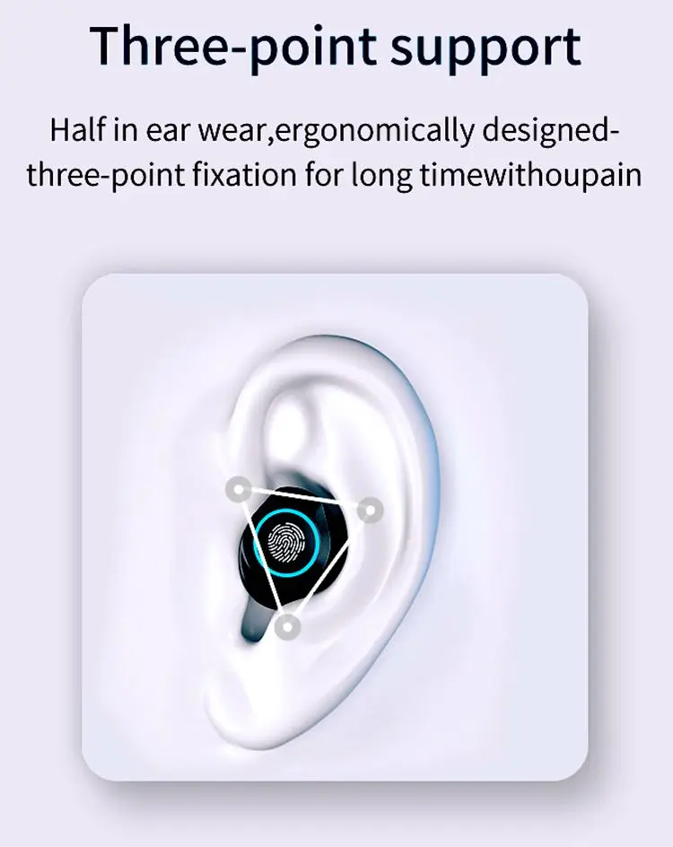 Earphones Earphone M17 Handfree TWS BT 5.0 Bluetooth Headphones Wireless Earbuds With Powerbank