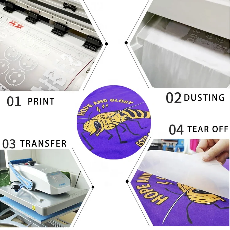 A A Dtf Transfer Hot Melt Adhesive Film For Digital Inkjet Dtf