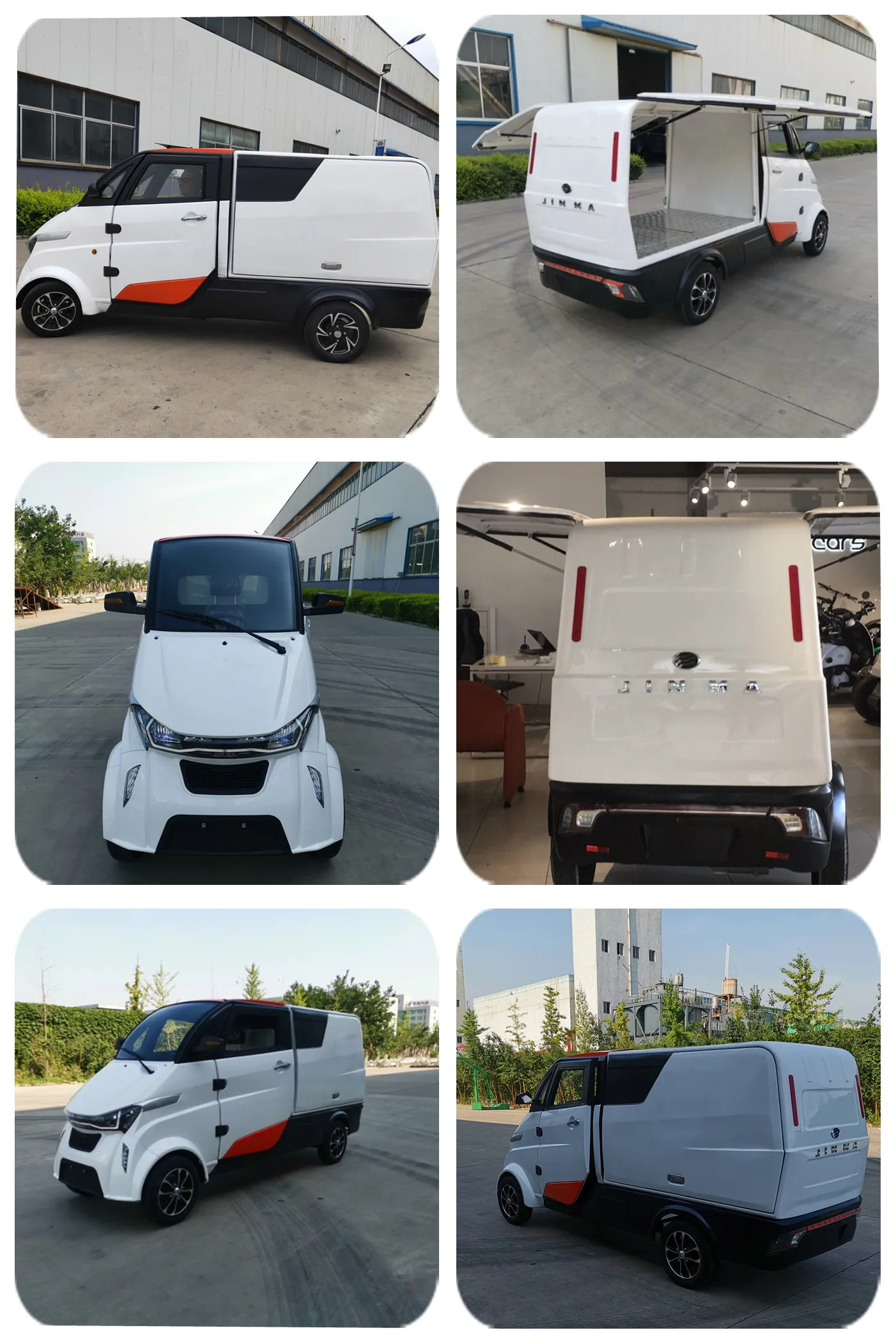 Runhorse Electric Small Delivery Van Electric Cargo Motor Bike For Sale