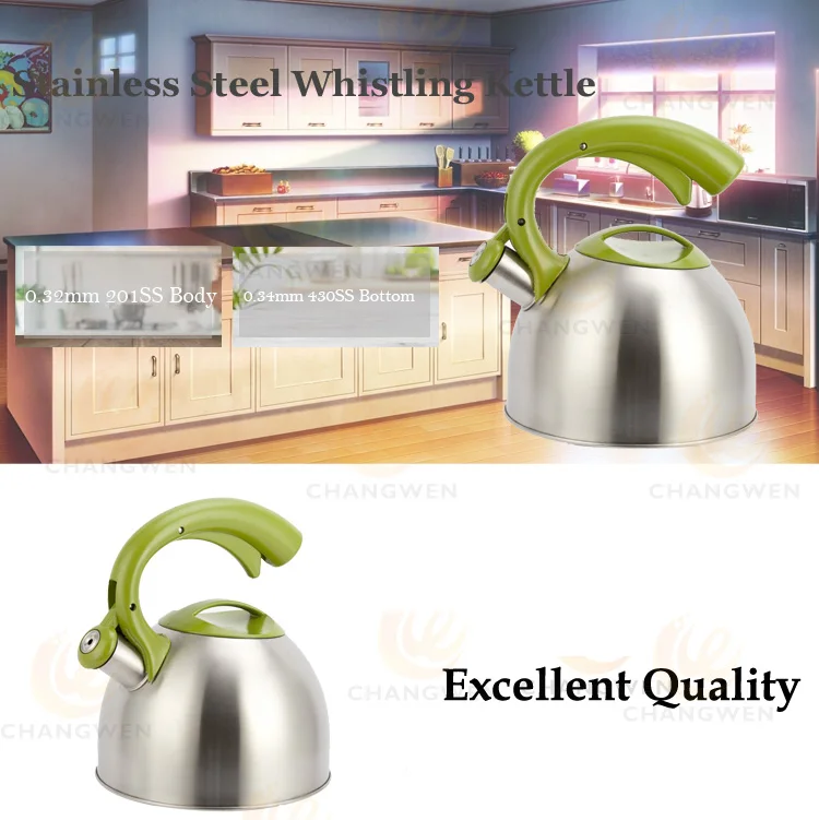 induction whistling tea kettle