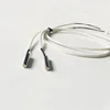Focusens Stainless Steel heat probes MFT series ntc thermistor sensor with teflon PFA cable 10k 3977