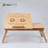 Cheap price portable folding table laptop computer desk laptop table bamboo folding table