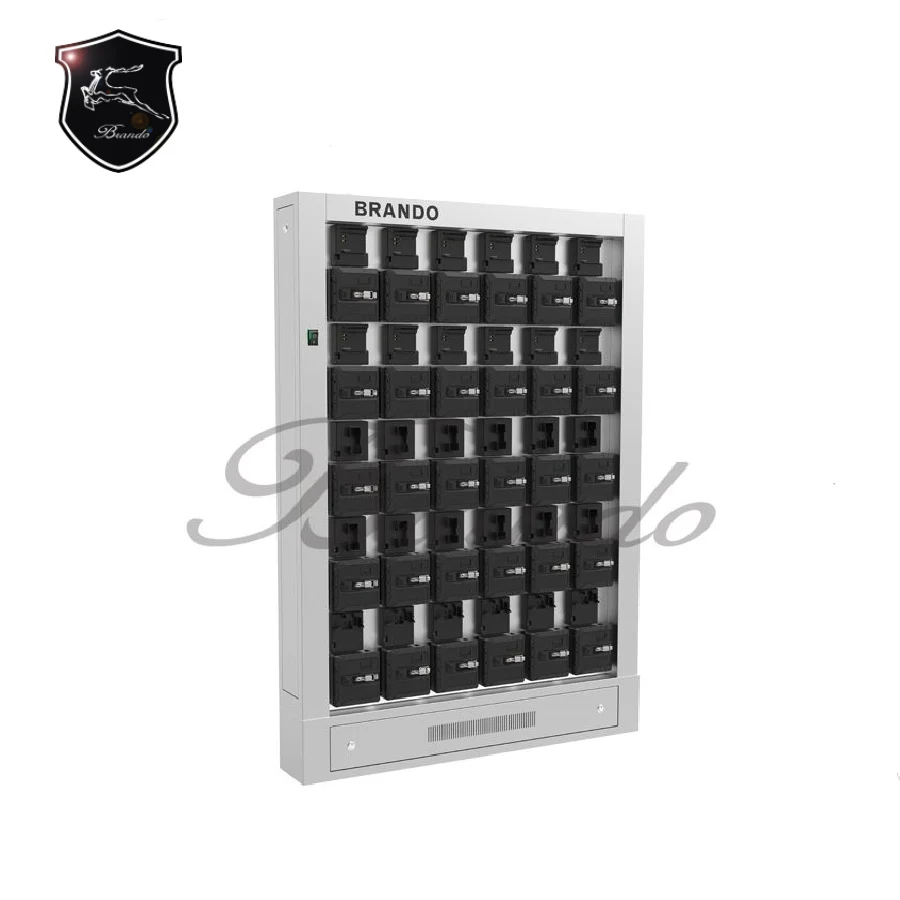 BRANDO BO-CR-30 30units single side with lockers convenient for charging Charger Rack