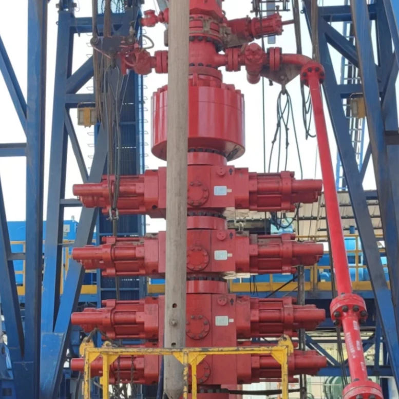 Four Ram Bop For Oilfield Coiled Tubing Unit 10000psi 15000psi - Buy ...