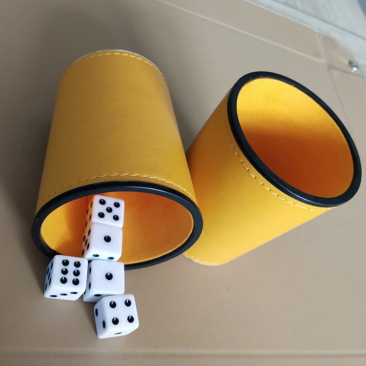 Custom Leather Dice Cup Shaker For Rolling Dice Buy Dice Cup Shaker