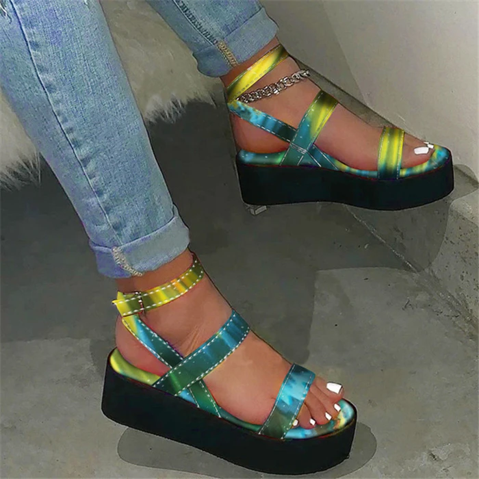 Sandalias plataforma de mujer | Zapatos VAS