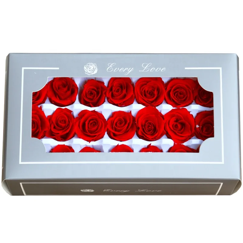

roses preserved in rose flower boxes,56 Boxes, More than 40 colors