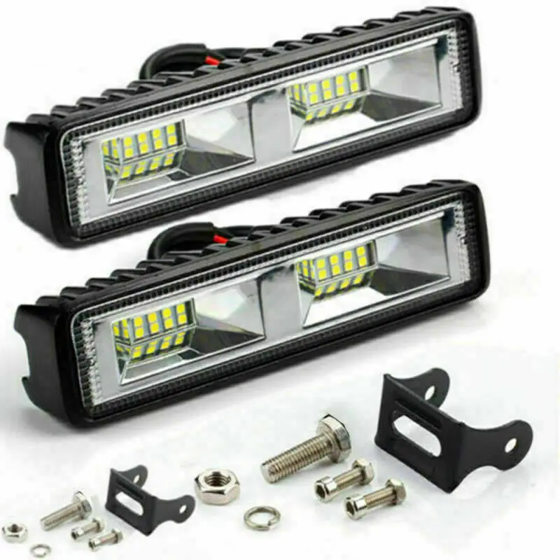 Car LED Work Light 48W Flood Lamp For Car SUV Off Road Jeep Truck Boat 12V 24V