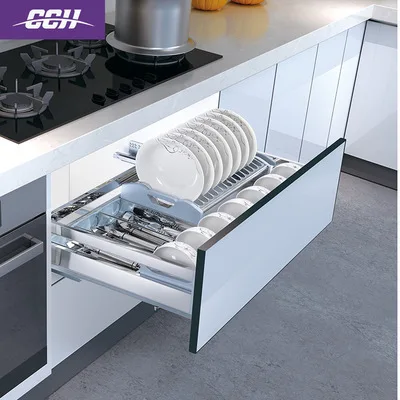 304 Stainless Steel Kitchen Cabinet Drawer Basket Dish Drying Rack Storage Rack Buy Stainless Steel Kitchen Drawer Basket Dish Basket Dish Drying Drawer Storage Rack Product On Alibaba Com