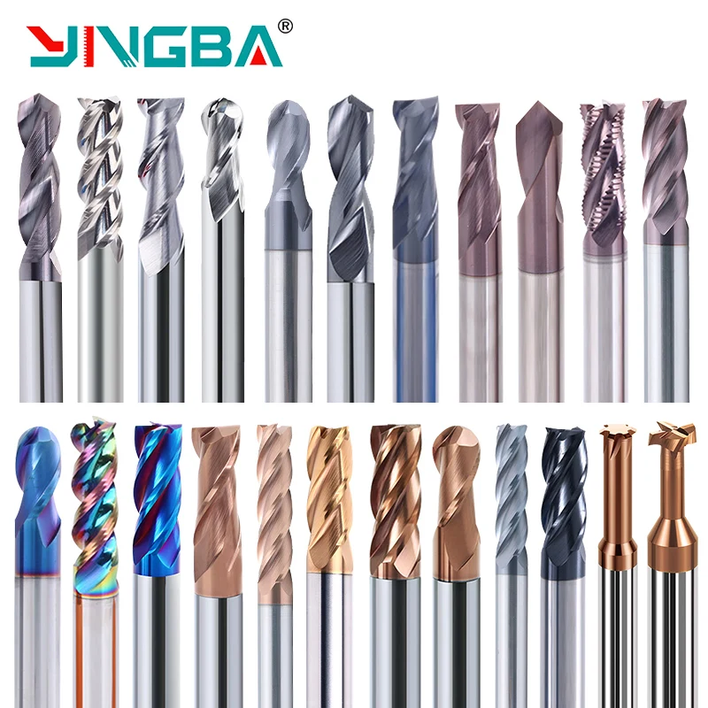 Cnc Wood Router Bit Manufacturer Carbide End Mill Milling Cutter Fresas