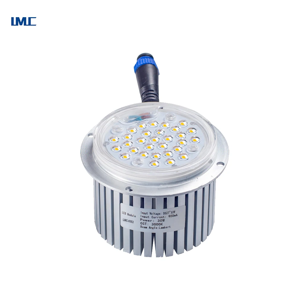 Ip68 Waterproof Aluminum Symmetric Beam Garden Light Round Led Module