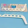 Translucent Zipper Storage Pouch Bag Tin Coin Box With Plastic Hook