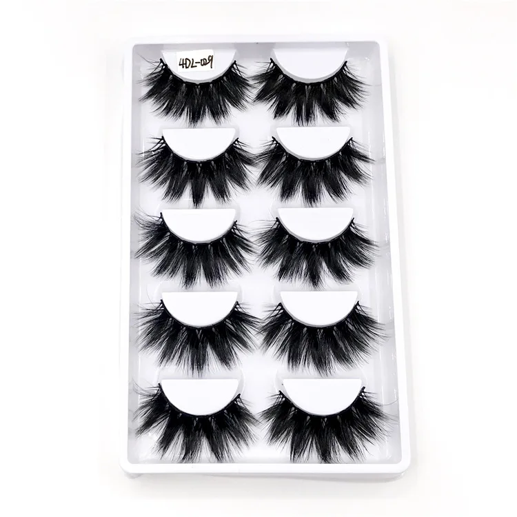Wholesale glamorous eye lashes own brand eyelashes and private label 3d eyelashes faux mink lashes