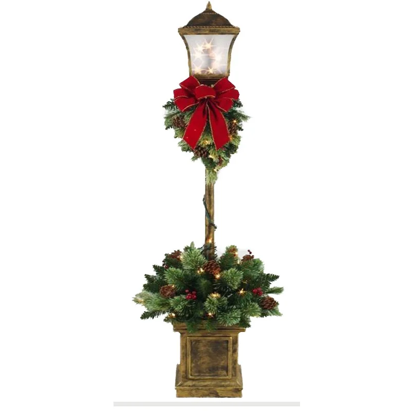 6ft Good Looking Christmas Street Lamp Tree For Indoor Decoration - Buy ...