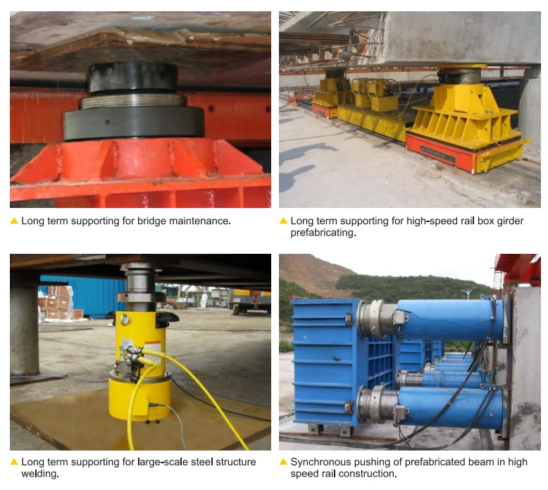 300 Ton Double Acting Mechanical Lock Nut Hydraulic Jack Buy