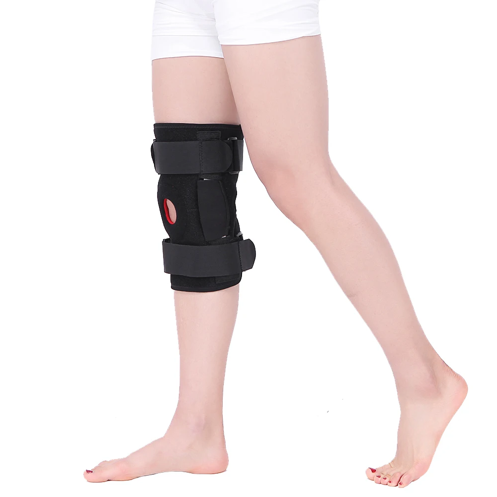 Customized Compression Knee Brace Patella Gel Pads Knee Support Brace