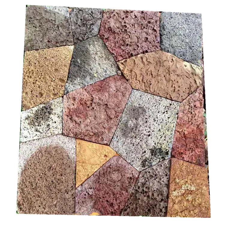Whole Natural Red Rock Volcanic Lava Stone For Outdoor Wall Volcanic Lava Stone For Outdoor Wall