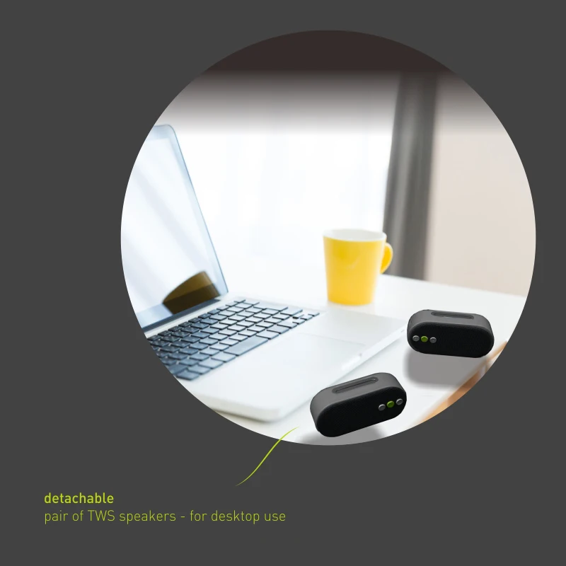 Outdoor sports hanging neck speaker microphone portable wireless amplifier speaker - ANKUX.COM
