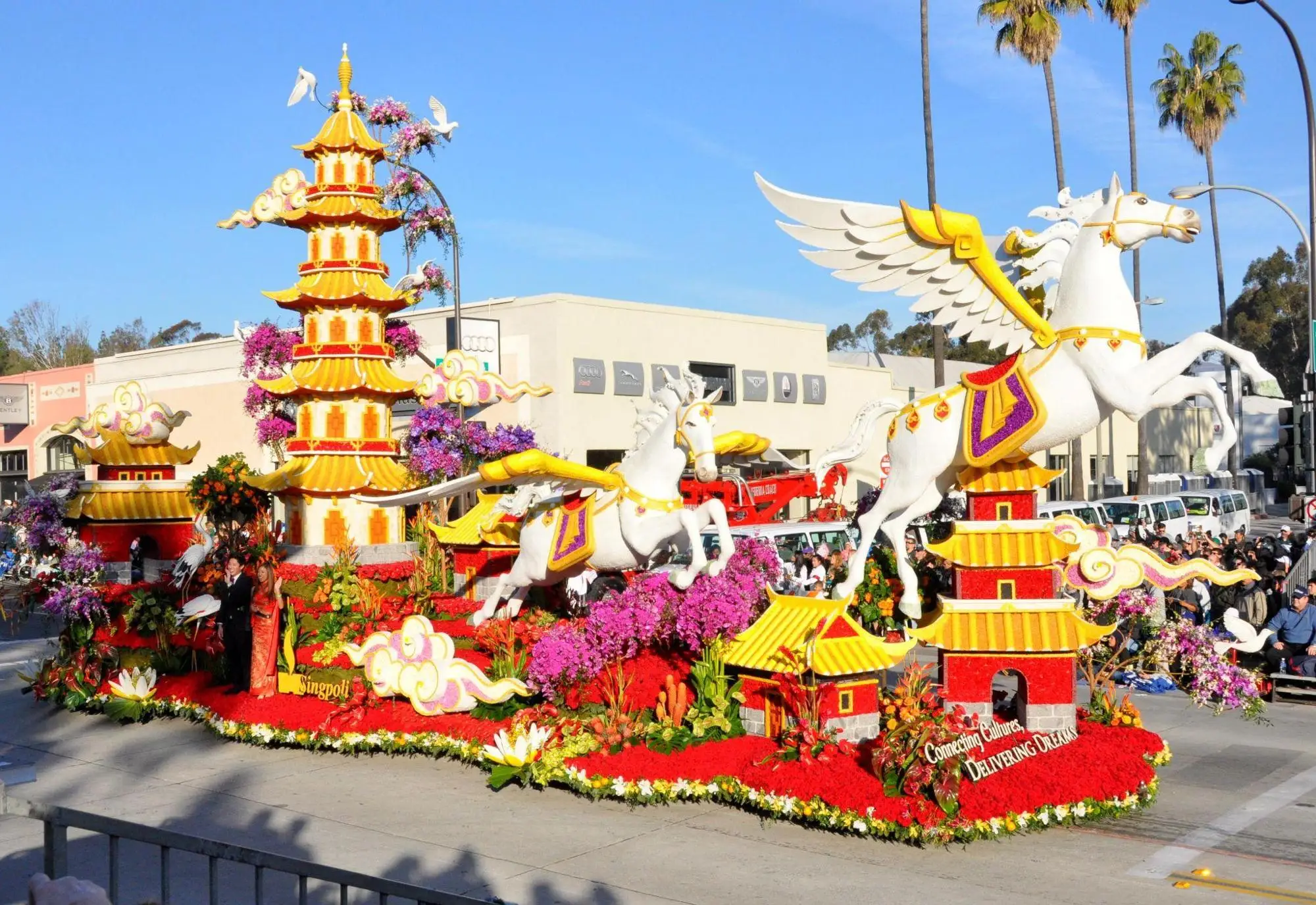 opening ceremony parade floats