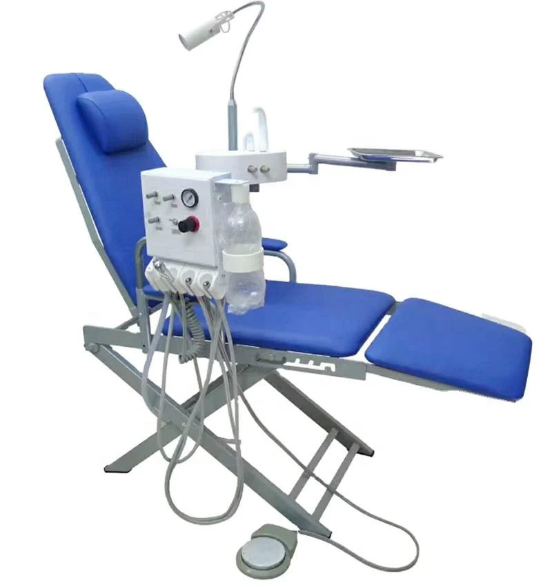 Low Price Dental Portable Chair with Turbine Dental Examination Equipment Convenient and Comfortable High Quality supplier