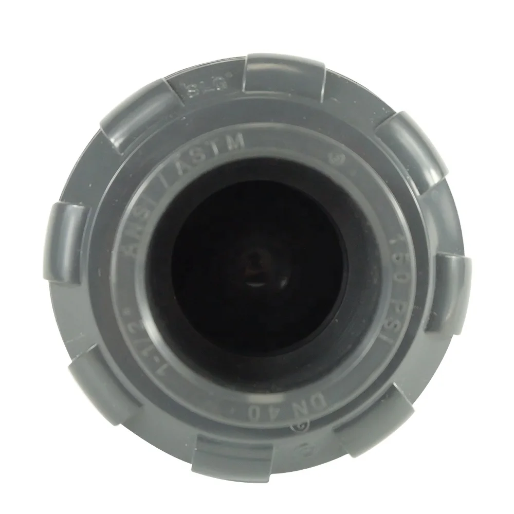 Dkv Upvc Single Union Ball Check Valve Din Ansi Upvc Vertical Check