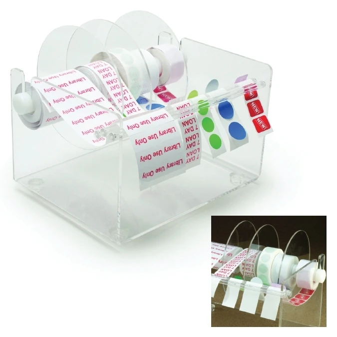 Glamdisplay Clear Medicine Pharmacy Label Dispensers Acrylic Sticker 