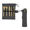 Bamboo Utensils Cutlery Set Reusable Cutlery Travel Set Eco-Friendly Wooden Camping Outdoor Portable zero waste Utensils set