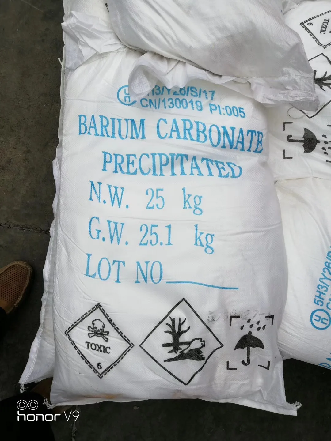 2%,barium carbonate li