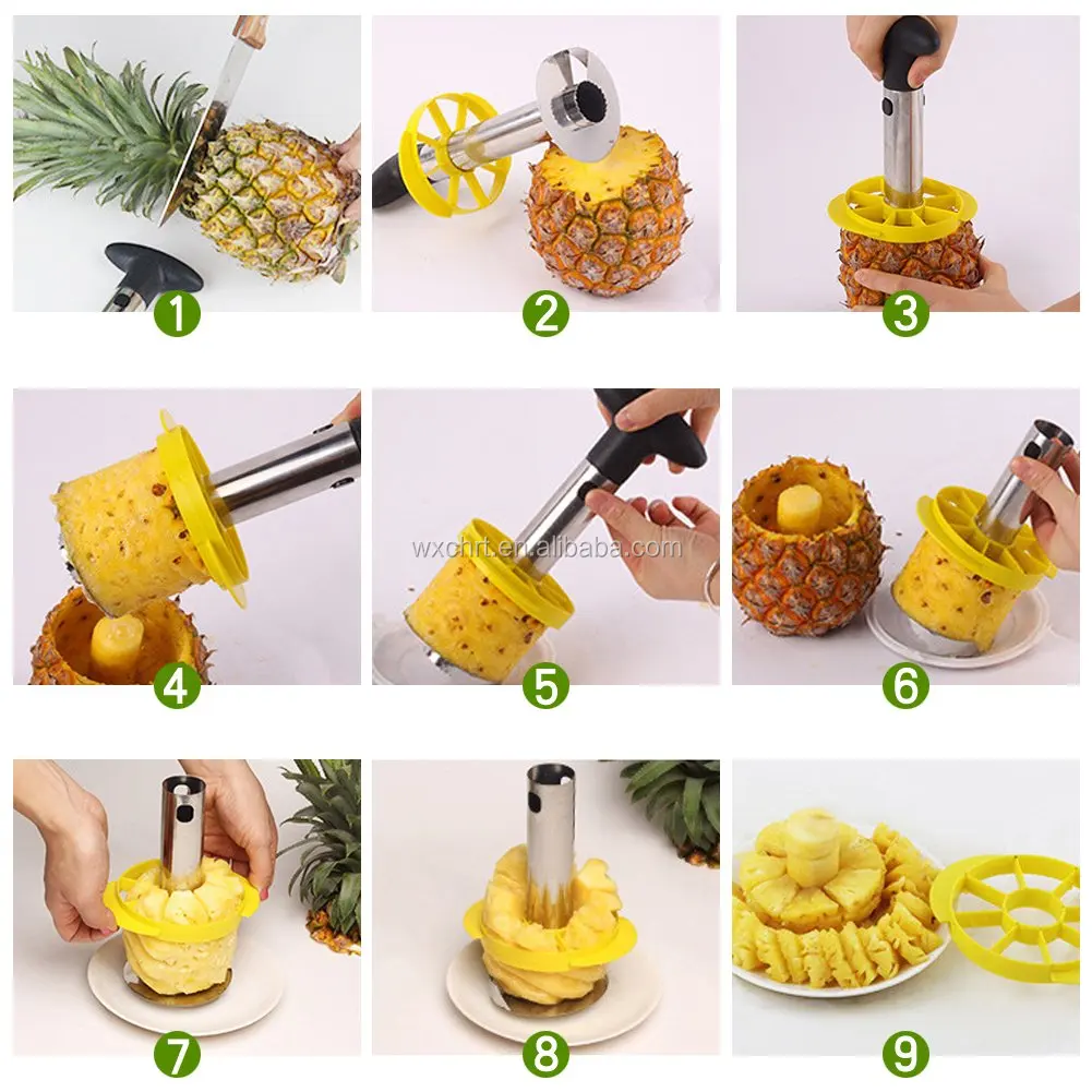 Chrt Kitchen Tools Accessories Fruit Cutter Slicer Good Grips  Pineapple Peeler Slicers Knife pineapple corer slicer peeler