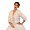 Wholesale new bride Wrap plush Jackets elegant faux fur long-sleeved hollow dress shawl