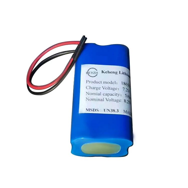 7.4v 4000mAh 4400mAh 5000mAh 2S2P Rechargeable 18650 Lithium Ion Battery for fishing bait boat