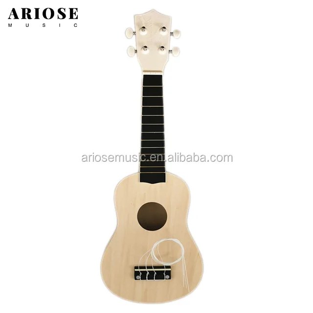 Ukulele DIY KIT LEGNO Musical Instrument DIPINTO A MANO materiale pacchetto l5u2 