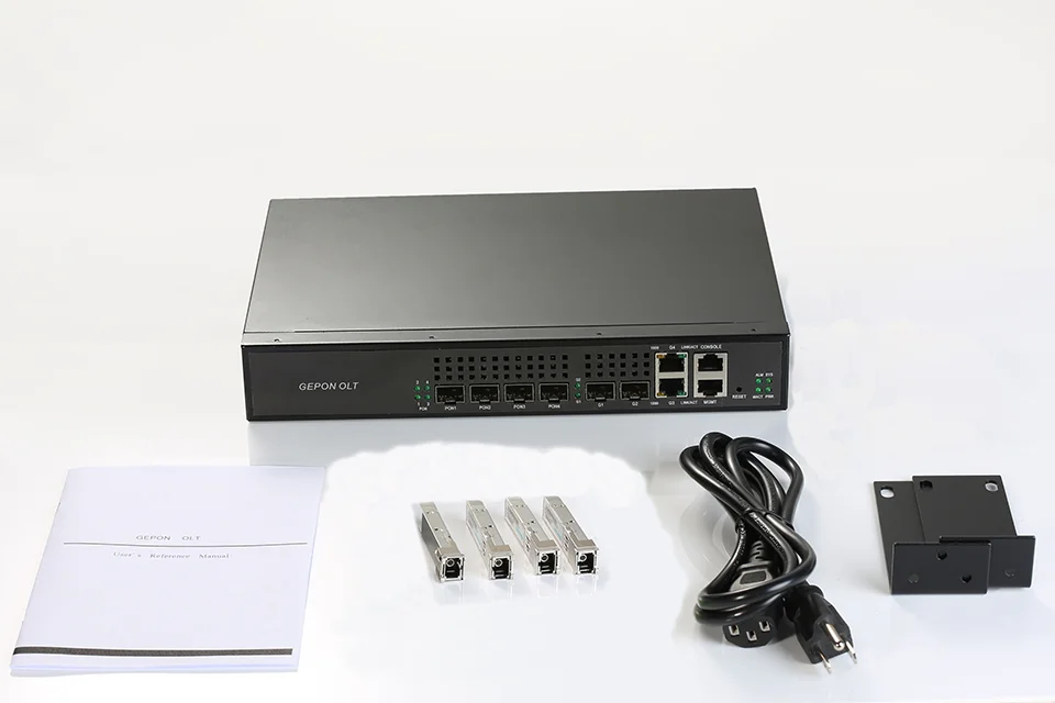 Hioso Ftth Olt Mini 4pon光纤设备epon Olt包括4sfp Px20 +++ 4端口epon - Buy Gepon ...