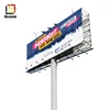 Highway Advertisement Double Sided V-shape Fabric Billboard Metal Structure