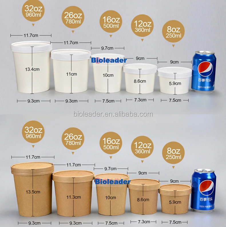 Paper Bowl+ Lid-1