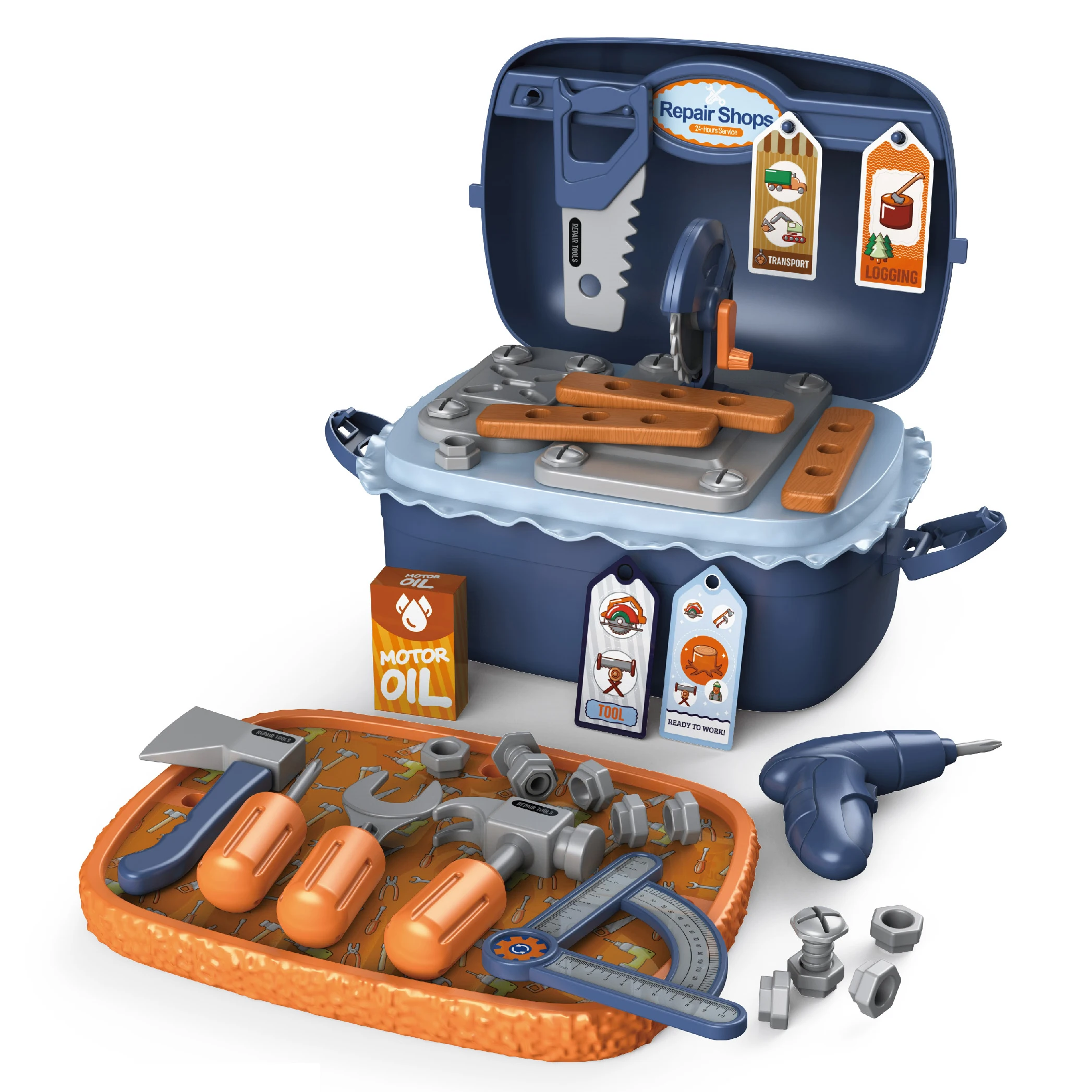 3 In 1 Work Toy Pretend Play Repair Tool Toys Tool Kit For Kids Buy