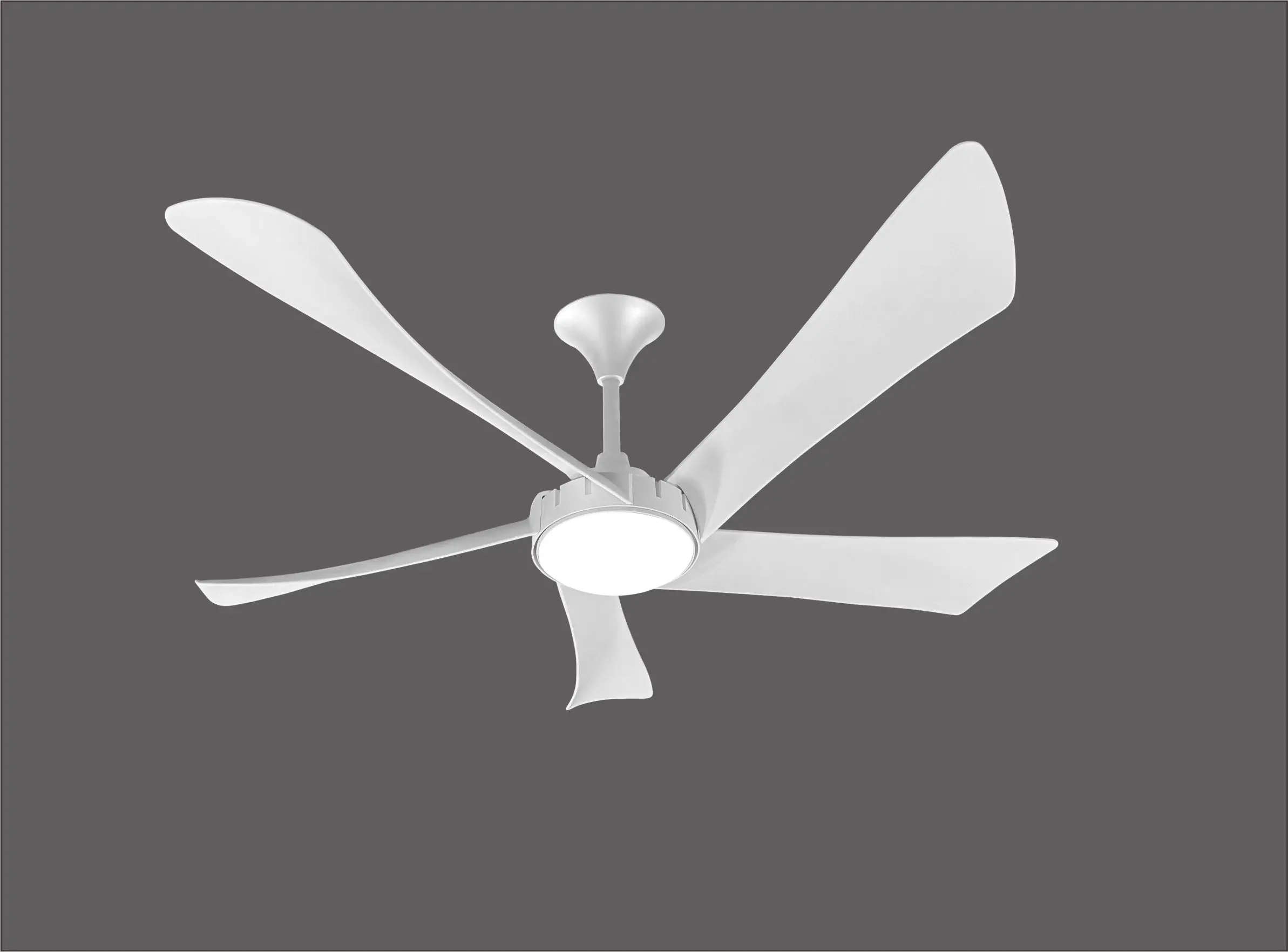 Ceiling Fan, 43W+20W, Plastic - detail 4