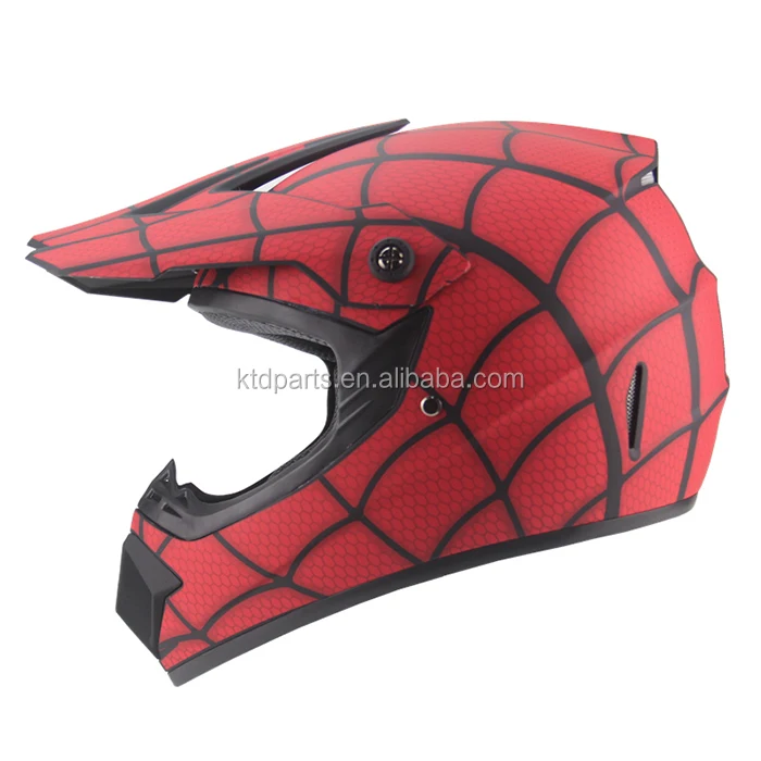 Hot Selling Full Face Spiderman Decals Adult Motorbike Motorcycle Atv  Helmets - Buy Atv Helmets Adult,Helmet Motorcycle,Motorbike Helmet Product  on 