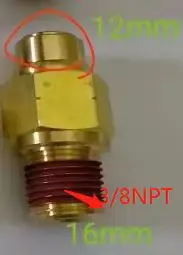 product vit u truck parts  500 nepel conector for brake chamber sn351 11217  9724 12171-5