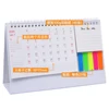 Customized Simple Literary and Fresh Desk Calendar Office Calendar Desktop Diary Plan Book