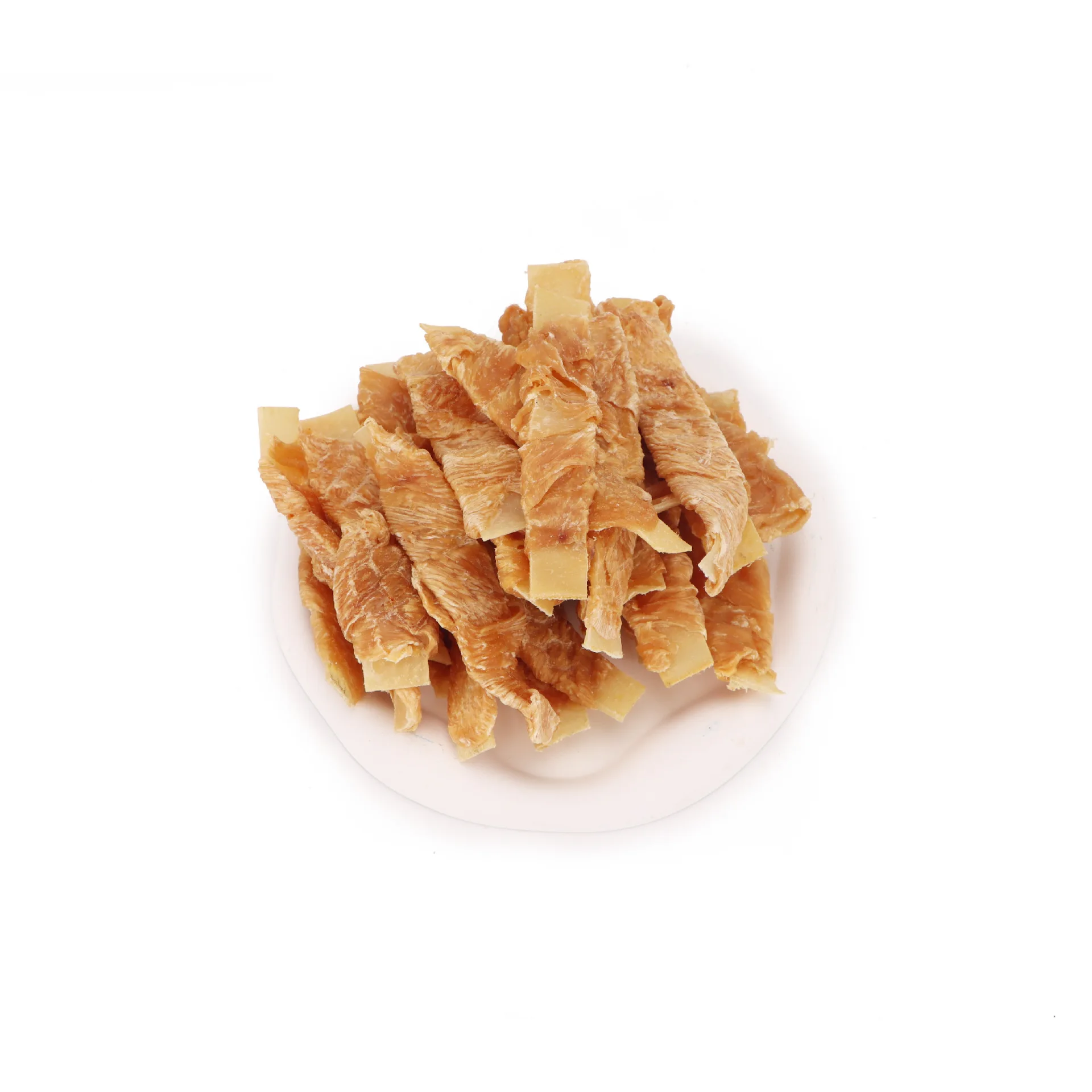 Chicken Wrapped Pig Skin Slices Molar Pure Meat Dog Snacks for Small & Medium Dogs-Pet Store Gifts Shelf Life None supplier