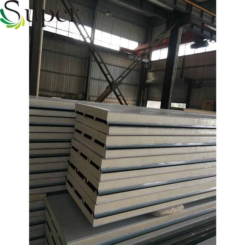 
High Quality 150mm PU Sandwich Panel With Cheap Price 