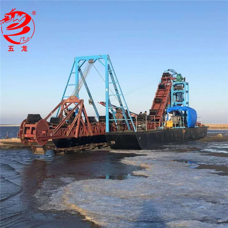 gold mining with a dredge