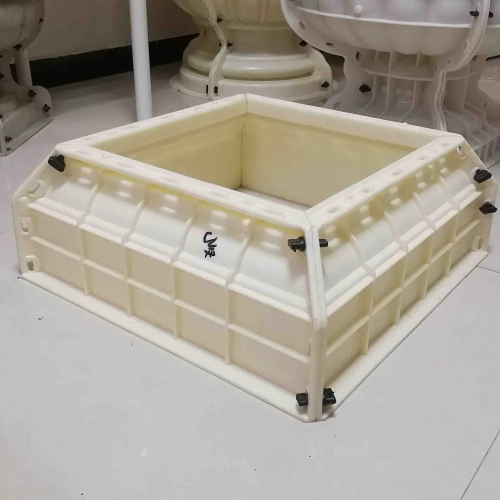 Concrete Pedestal Mold For Garden Status Planters Buy Pedestal Mold