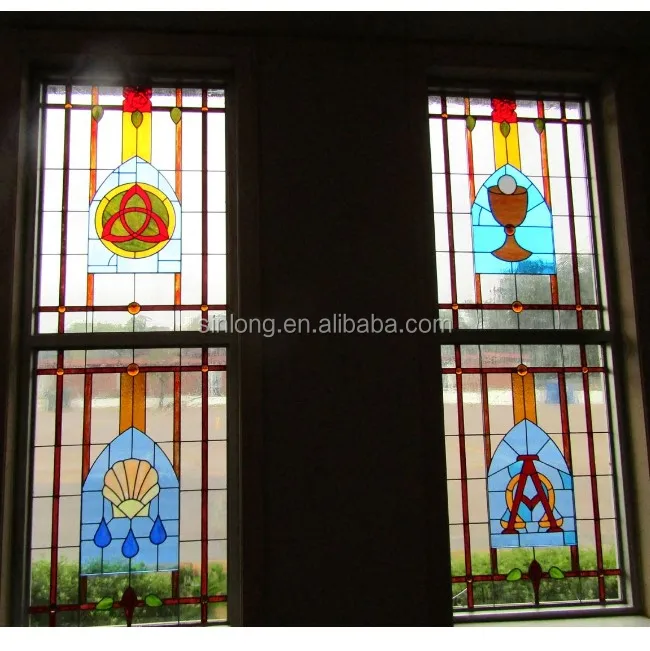 Modern Design Church Stained Glass For Window And Door Decoration