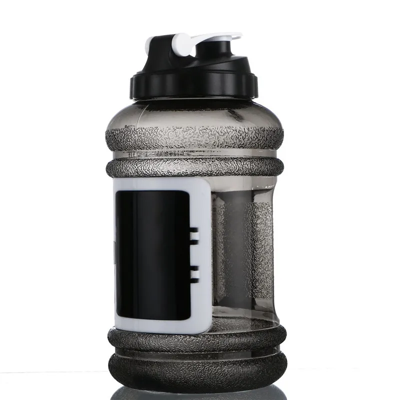 Protein Shaker Black Plastic Water Bottle 3.2l Bpa Free Petg Hydrate ...