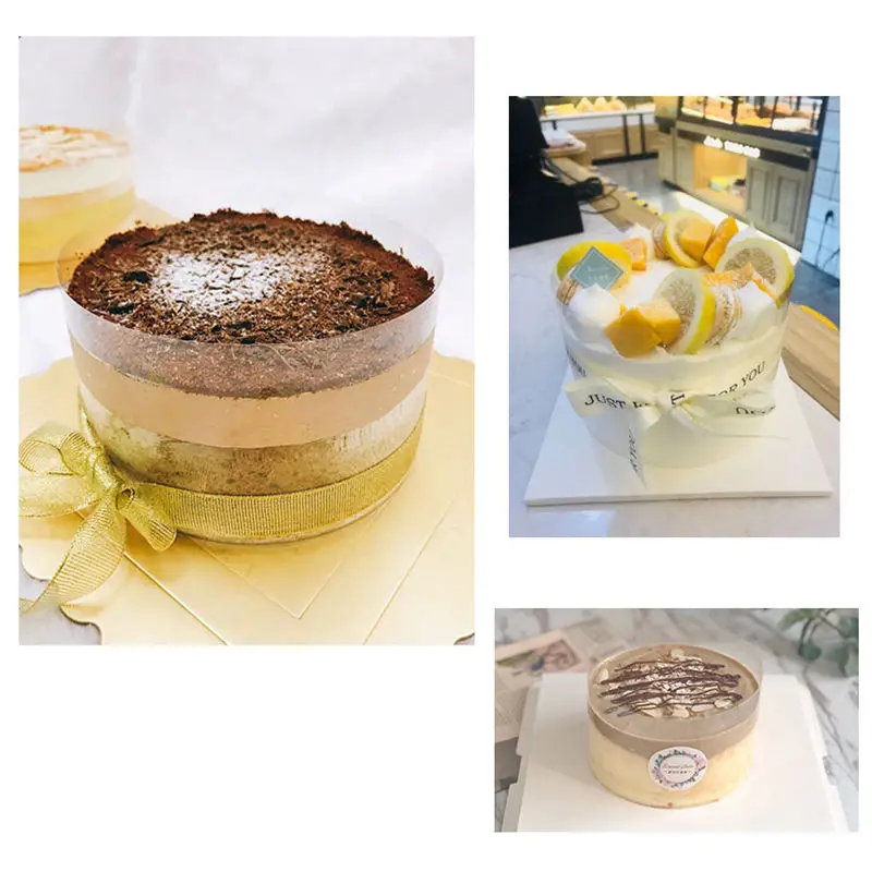 Cake Rim Food-grade Transparent Soft and Hard Thick Mousse Pastry Rim ...