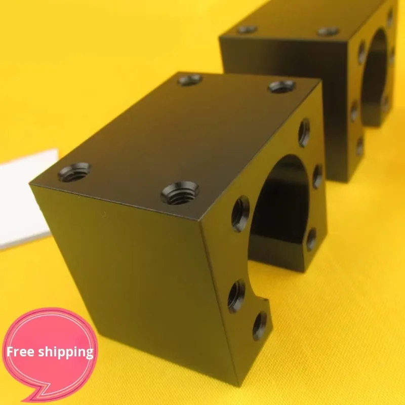 product free shipping nationwide sfu1605 1610 1604 steel bearing screw nut housing conversion installation fixed transmission set open-10